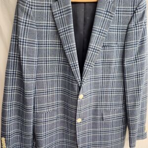 Tommy Hilfiger Gray Plaid Sport Coat